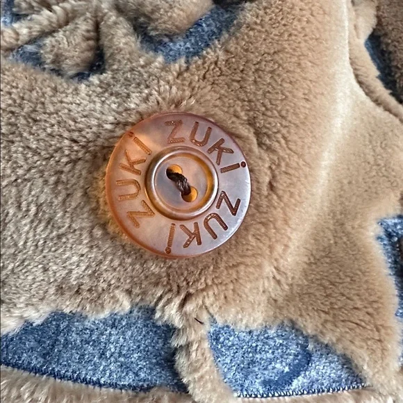 Vintage Zuki Sheared Beaver 3/4 Coat REVERSIBLE Size M - Picture 9 of 13